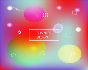 Trendy modern abstract background.