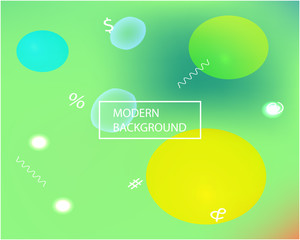 Trendy modern abstract background.