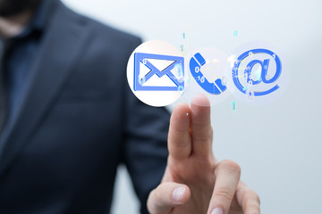 Mail Communication Connection message to mailing