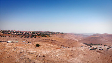 Israeli City Maale Adumim Aerial