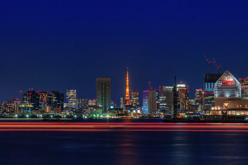 Fototapeta na wymiar 東京ウォータフロント　夜景