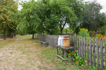 The Folk Culture Museum in Osiek by the river Notec, the open-air museum covers an area of 13 ha. Poland, Europe