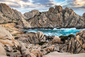 Blue sea between rocks - Valle della Luna Sardegna
