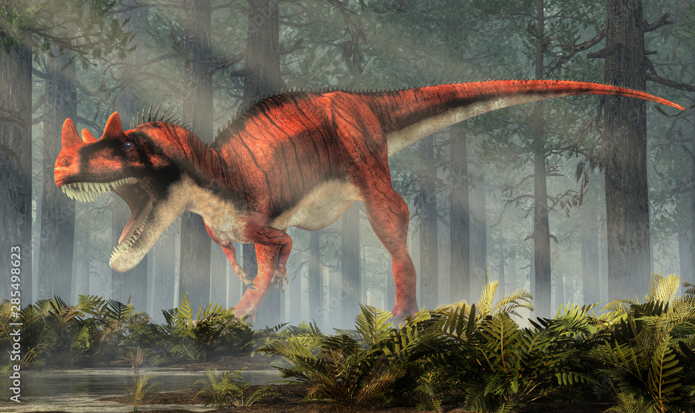 Aufkleber ceratosaurus was a carnivorous theropod dinosaur of the jurassic era most notable for the horns on i
