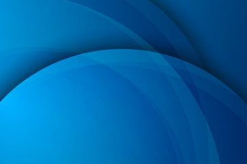 Abstract blue background, circular overlay