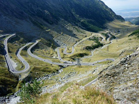 The Transfagarasan is a winding paved mountain road crossing the southern section of the Carpathian Mountains of Romania. Transfagarasan is one of the most spectacular mountain roads in the world.