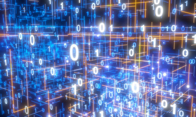 Software, web development, programming concept. Abstract Programming