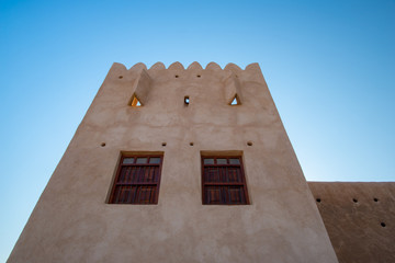One of the towers of the Al Zubarah fort, Qatar