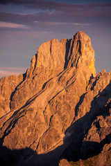 Obraz premium Die Bischofsmütze im frühen Morgenlicht