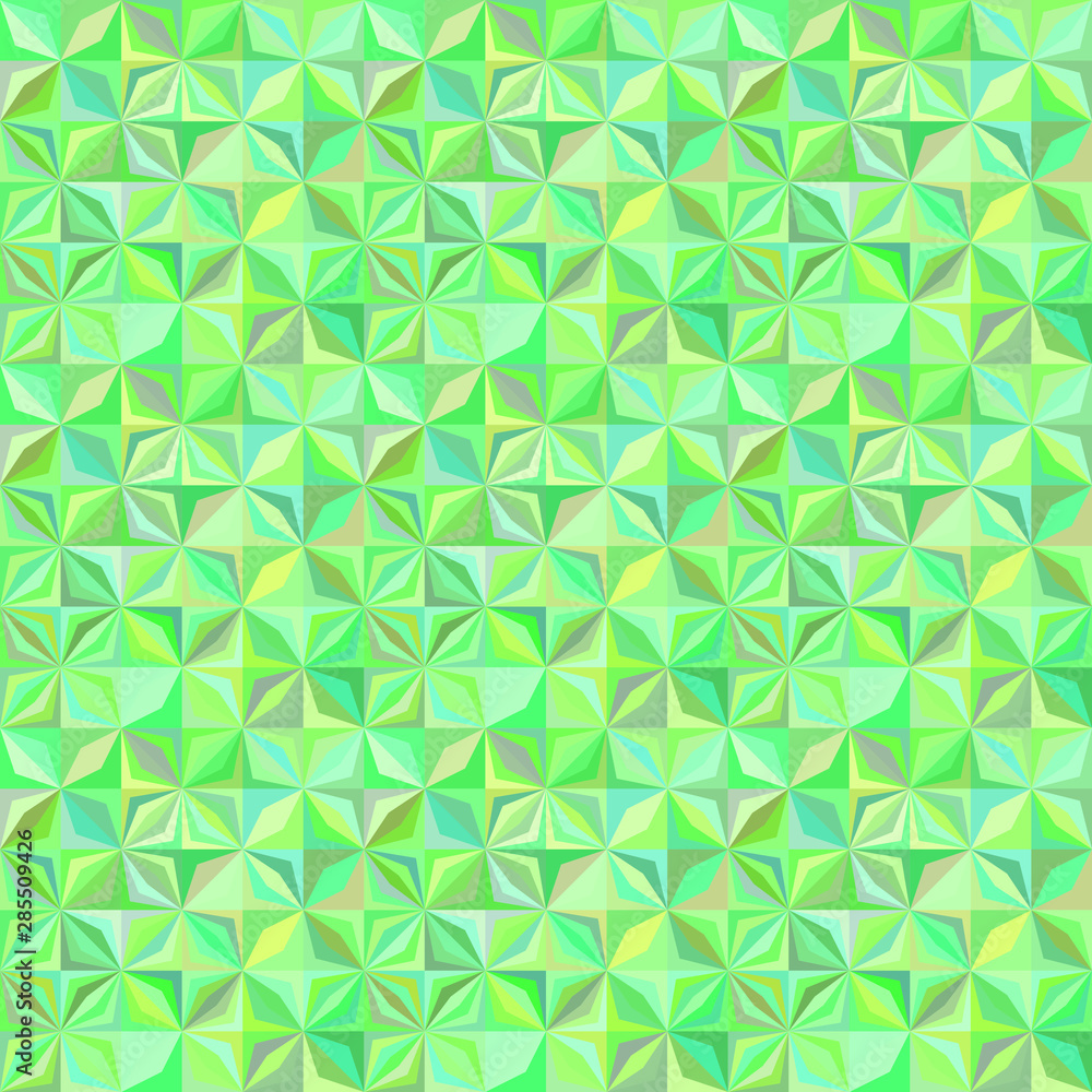 Poster green abstract stripe mosaic pattern background - repeating design