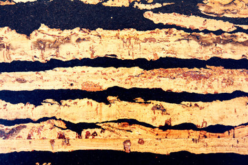 cork tigra old background black and brown stripes wallpaper