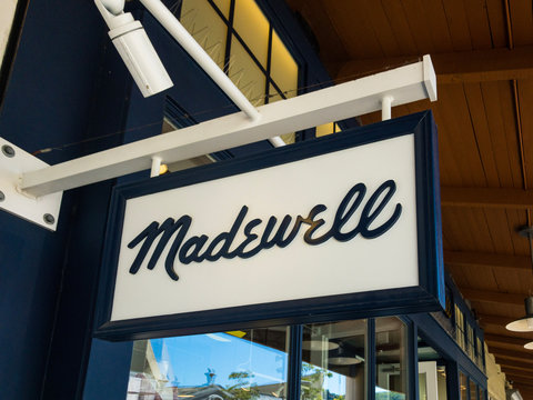 Madewell Sign at The Village at Corte Madera Mall