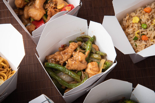 stir fried string bean with chicken breast
