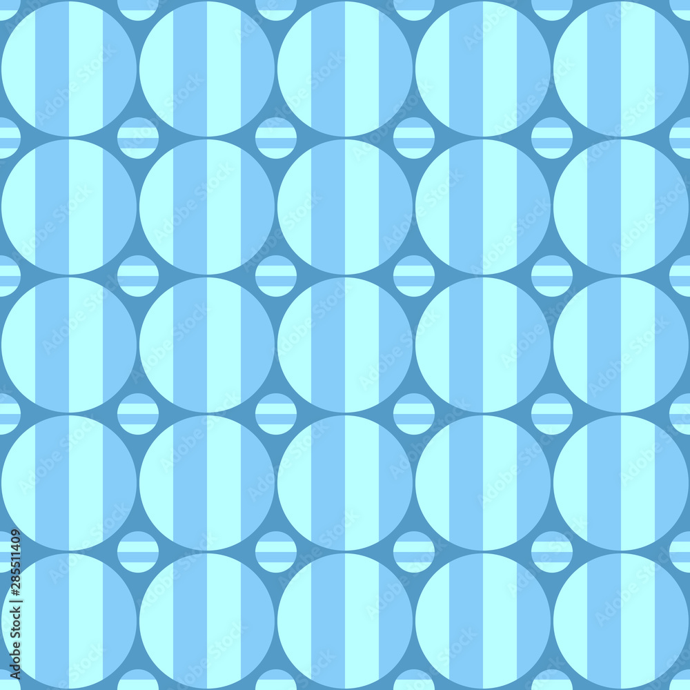 Poster abstract geometrical circle pattern background - vector design