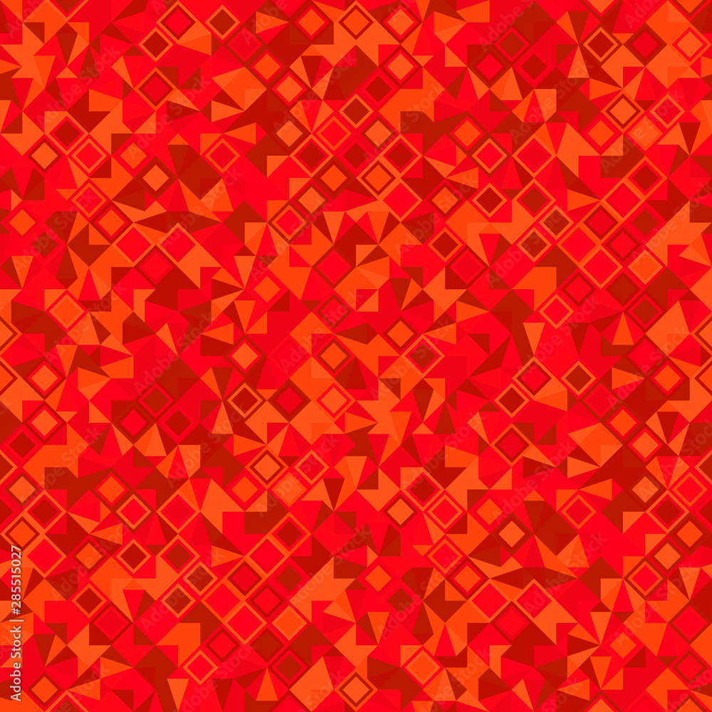 Poster seamless colorful geometrical mosaic pattern background - abstract vector graphic