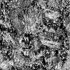 Obraz premium Texture of sturdy canvas with a pattern by interrupted stripes, lines, dots, shapes. Carpet. Monochrome. Design for backgrounds, wallpapers, covers and packaging