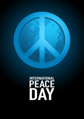 Poster design for International Day of Peace