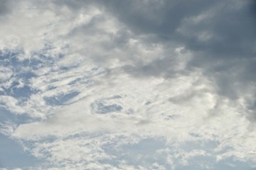 Fototapeta premium Backlit Clouds after a Storm