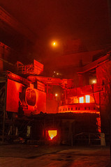 Blast Furnace at a steelworks