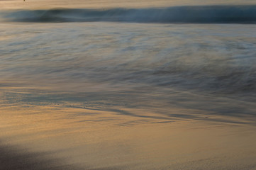 Landscape photo of the beach of Port Ginesta in Barcelona.