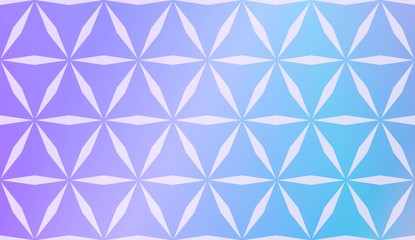 Fototapeta premium Modern Pattern With Curved Line. Geometric Elements. Blurred Gradient Background. Design For Screen, Presentation, Wallpaper. Holiday Object. Vector Illustration