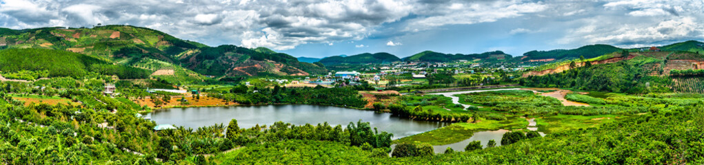 Fototapeta na wymiar Landscape in Dalat, Vietnam