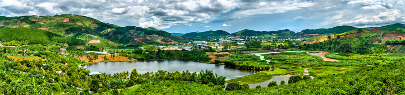 Landscape in Dalat, Vietnam