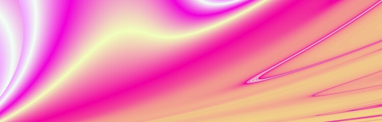 Widescreen mandala fluid art color design