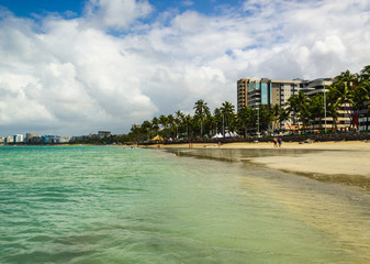 Praia Ponta Verde,  Maceió - Alagoas.