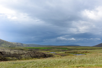 Fototapeta premium Scenic image of Iceland. Wonderful Nature landscape. Iceland, Europe