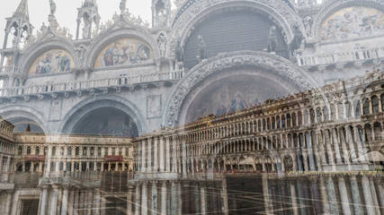 Obraz premium Photo collage of St. mark's square