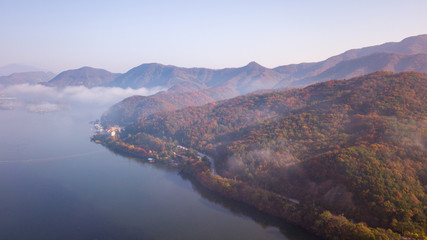  Autumn of Nami island,Seoul Korea