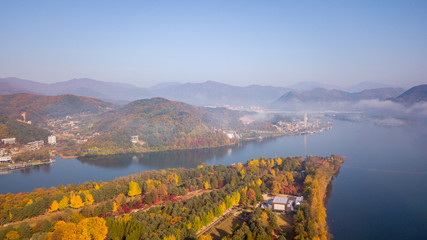  Autumn of Nami island,Seoul Korea