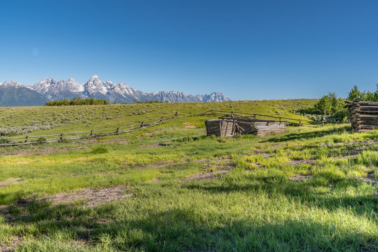 Famous Shane cabin from the 1953 movie