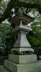 Fototapeta na wymiar Stone lantern 