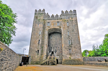 Bunratty Castle  - a large 15th-century tower house in County Clare, Ireland © robnaw