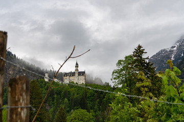 Neuschwanstein Stacheldraht