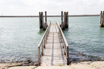 Naklejka premium Bootssteg