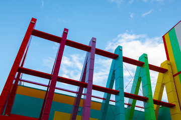 children playground in the park