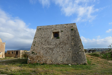 Fortezza von Rethymno auf kreta in griechenland