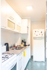 Very simple but complete kitchen design and layout