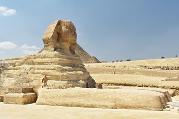 The Great Sphinx of Giza,  is a mythical creature with the head of a human and the body of a lion....