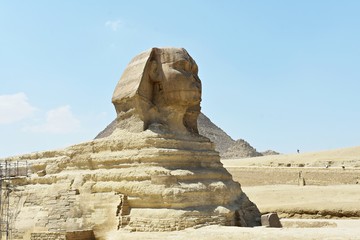 The Great Sphinx of Giza,  is a mythical creature with the head of a human and the body of a lion....