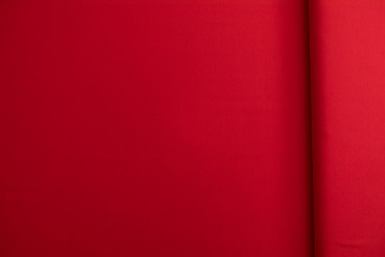 Stoffrolle Rot