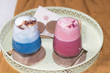 Dos variedades de Té Matcha