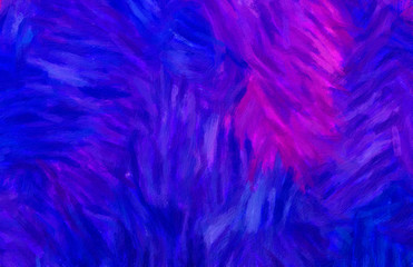 Trendy texture background with colorful paper stripes can use like modern design. Oil painting style. Good for wallpapers, posters, cards, invitations, websites.