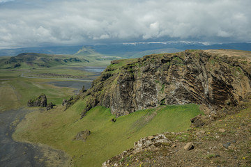 Fototapeta na wymiar Iceland cliff