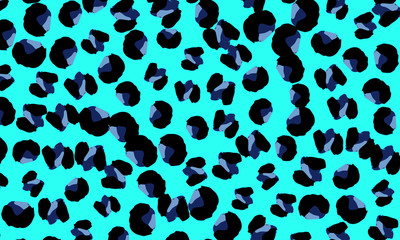 Fototapeta na wymiar Leopard print design. Animal skin pattern.