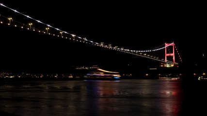 Fototapeta premium Fatih Sultan Mehmet Bridge-İstanbul