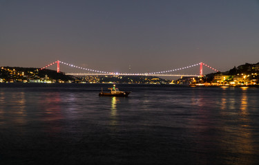 Fototapeta premium Fatih Sultan Mehmet Bridge-İstanbul